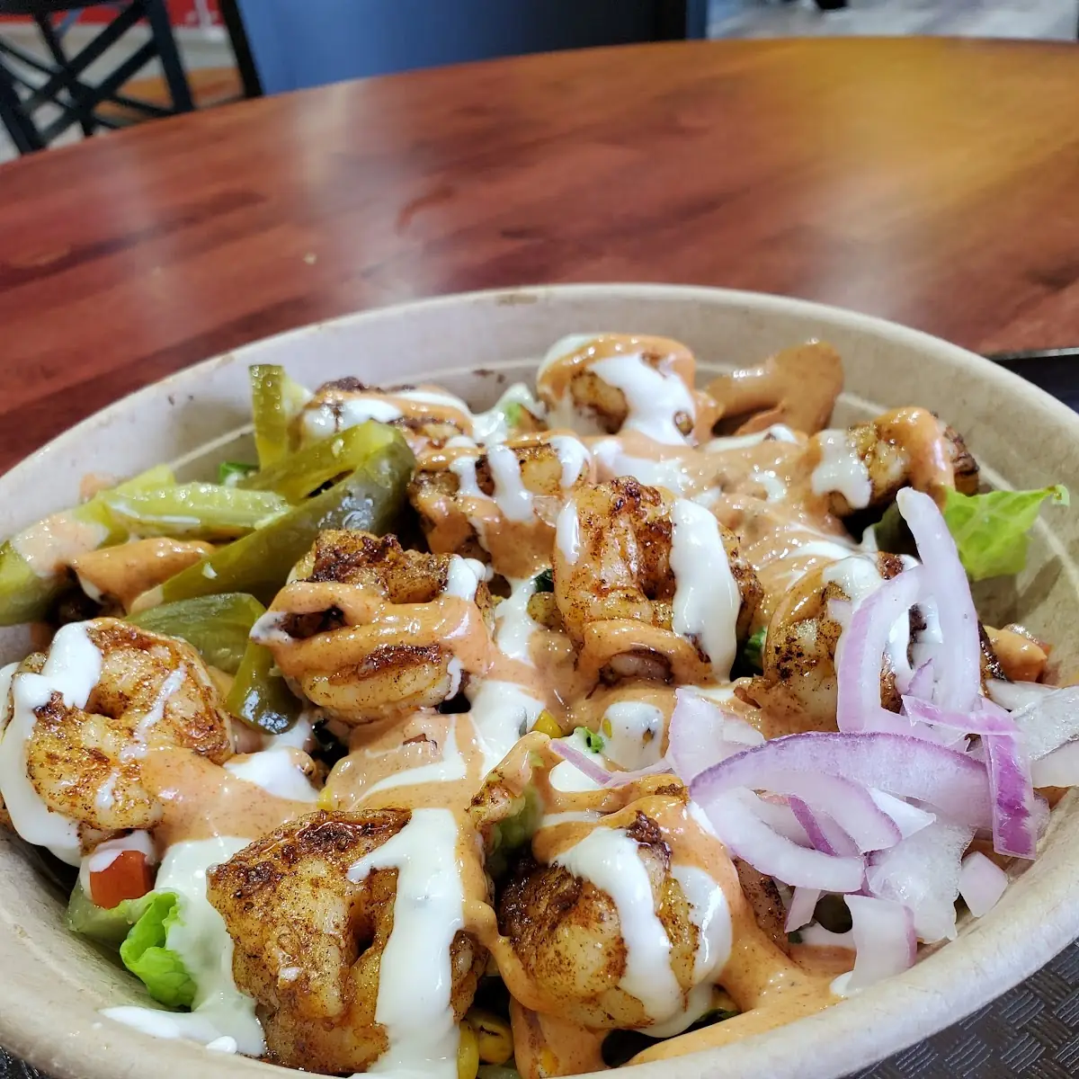 Grilled Shrimp Bowl