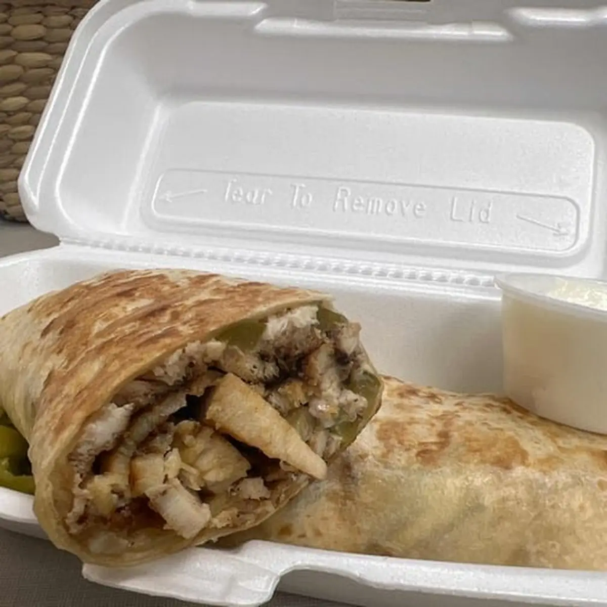 Shrimp Wrap Meal