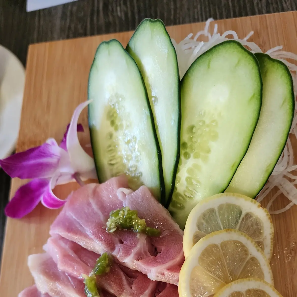 Baja Yellowtail Sashimi