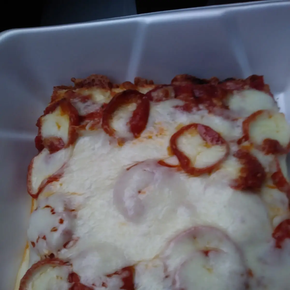 Square Cheese Pizza