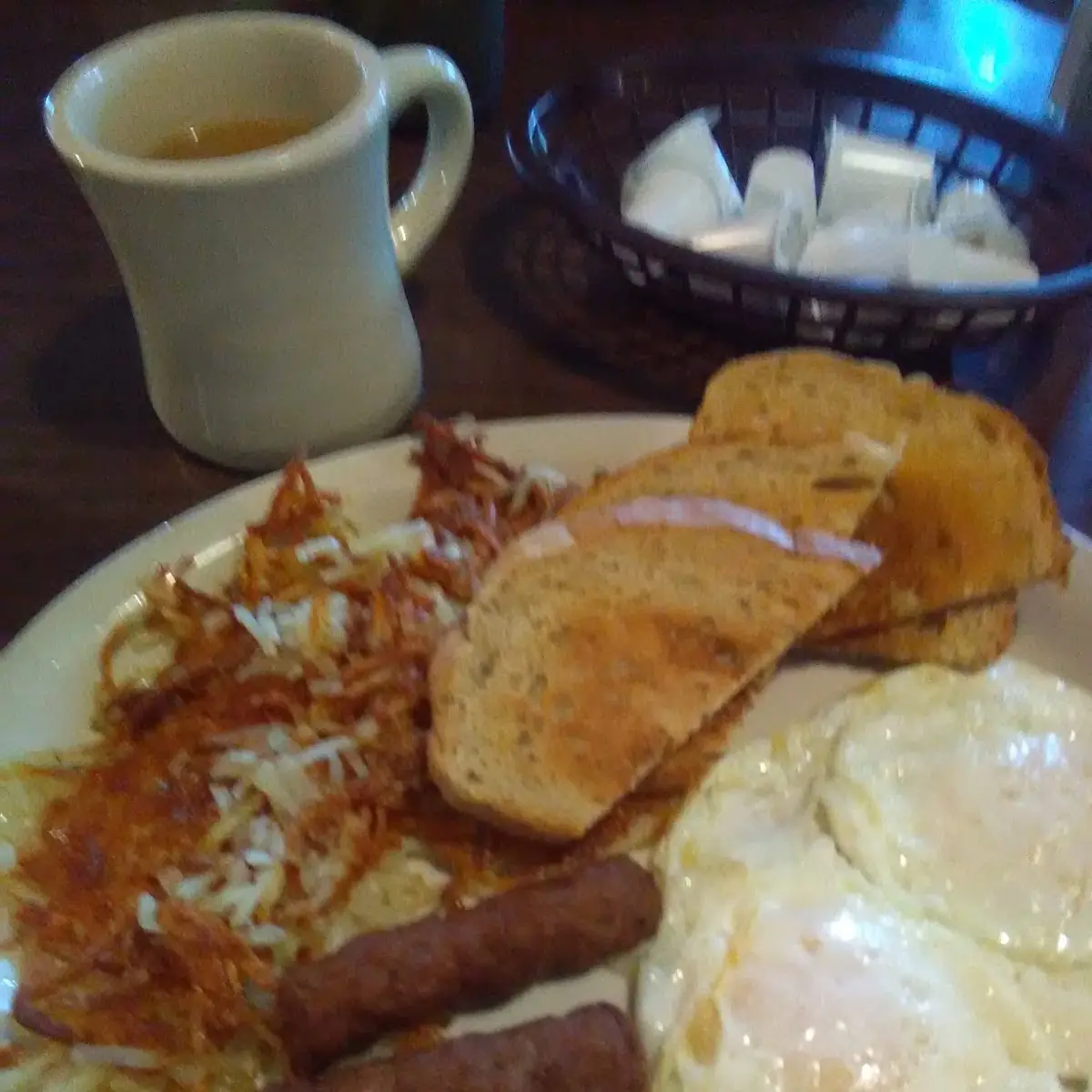 Loaded Hash Browns with Meat