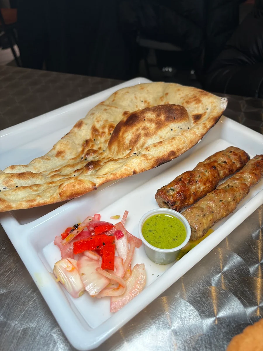 Kabab with Nan 2 PC