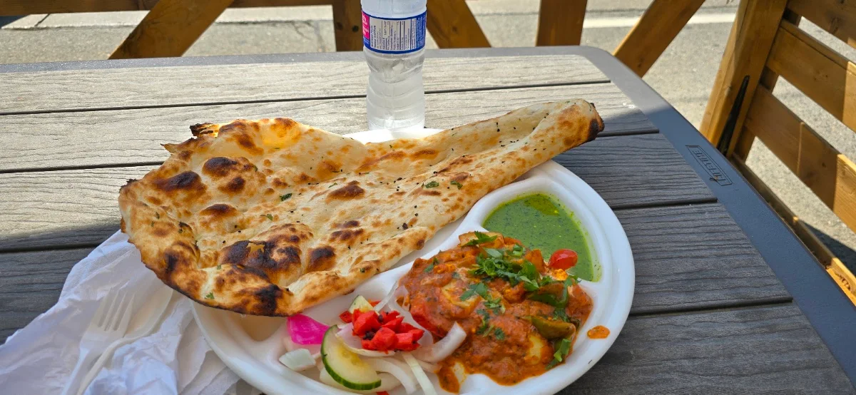 Paneer Tikka with Naan