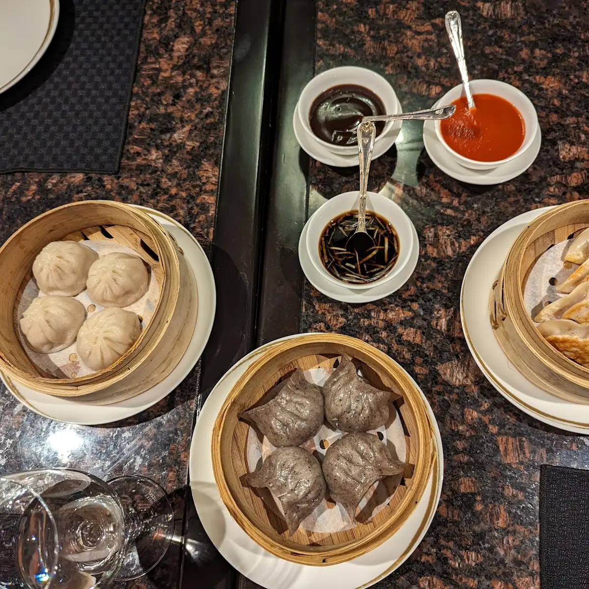 Assorted Dim Sum and Appetizers