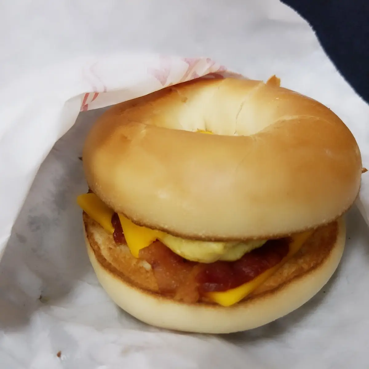 Bacon Egg Cheese Bagel