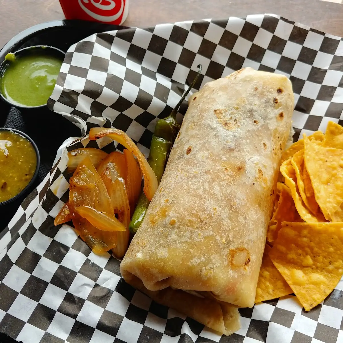 Grilled Shrimp Burrito