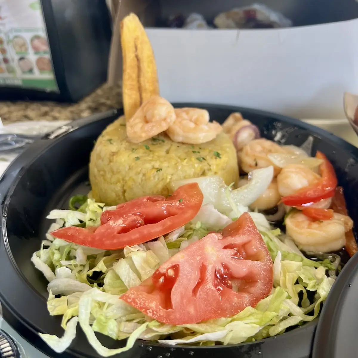 Shrimp Mofongo