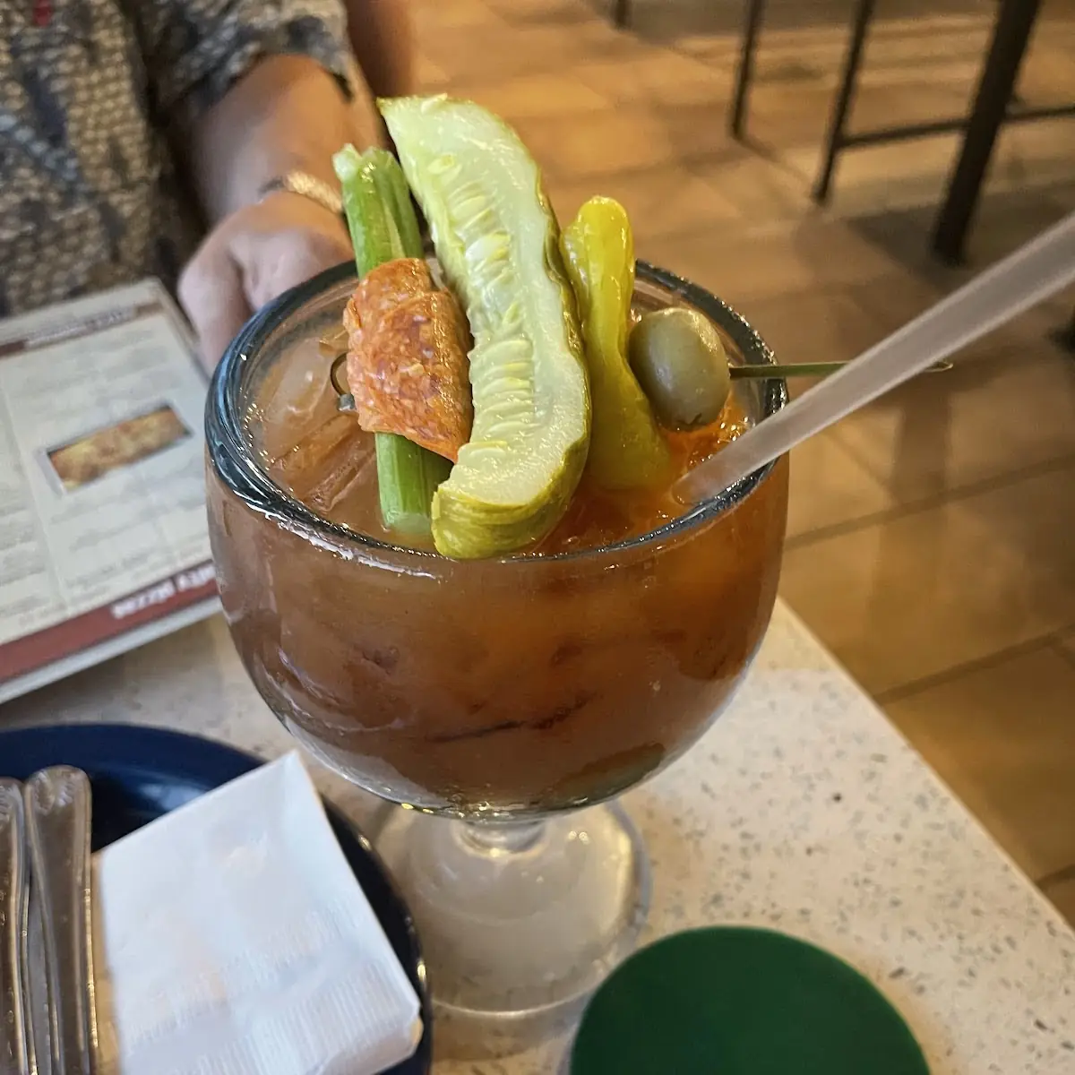 Bloody Mary w Sidecar