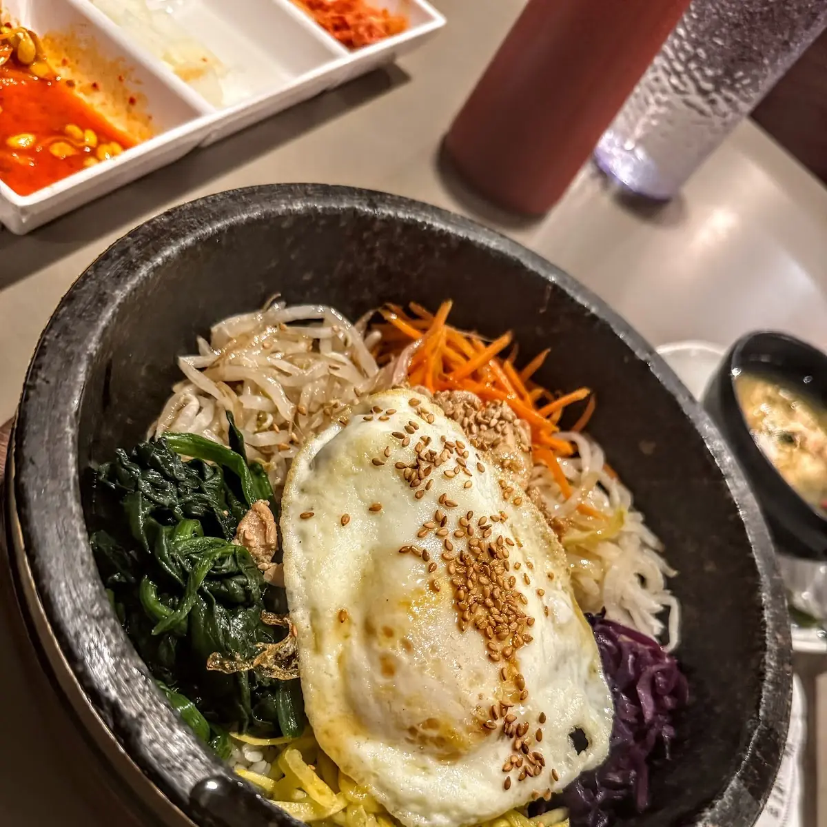 Galbi Bbq Beef Short Ribs Bibimbap