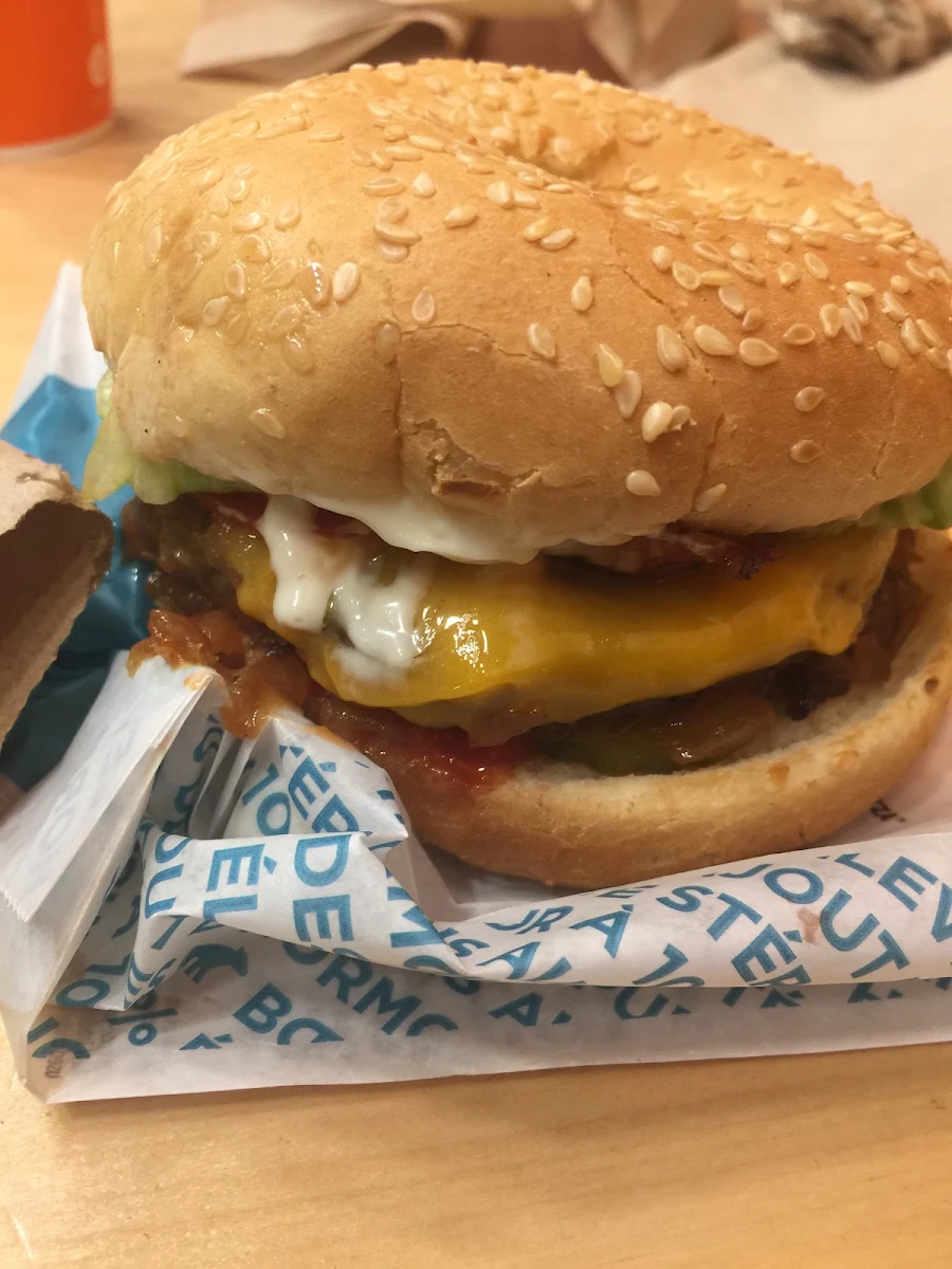 Double Teen Burger Double Teen Burger, A&W Canada