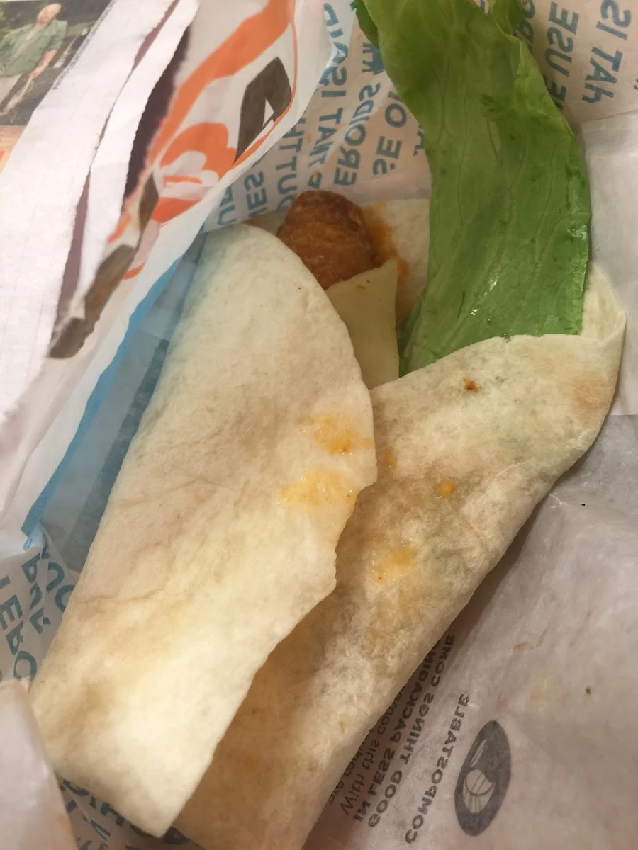 Hot Chipotle Chicken Wrap, A&W Canada
