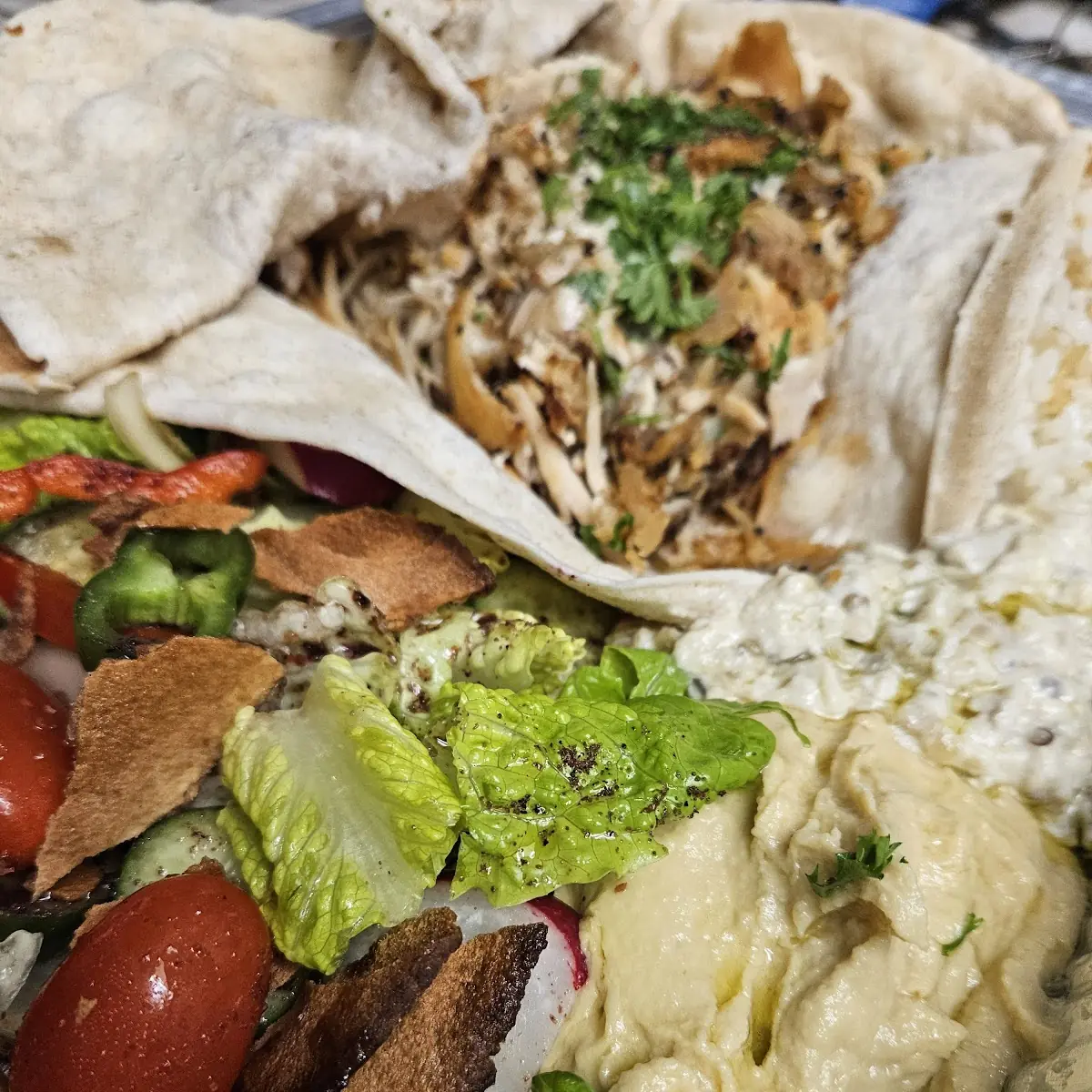 Falafel Plate 12 Count