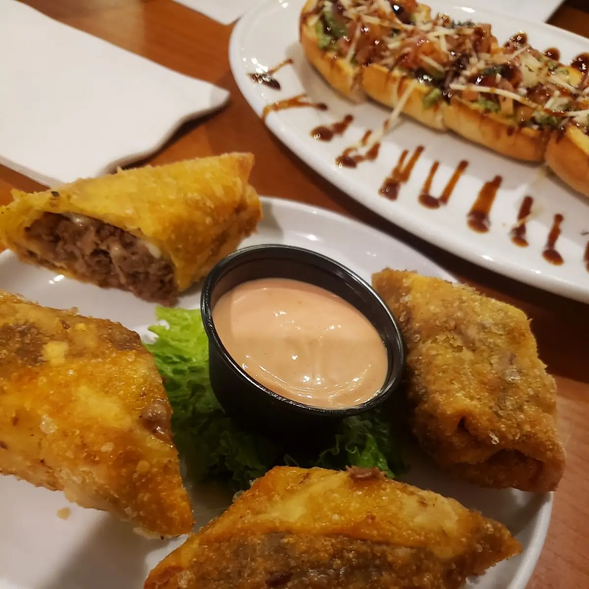 Prime Rib Egg Rolls