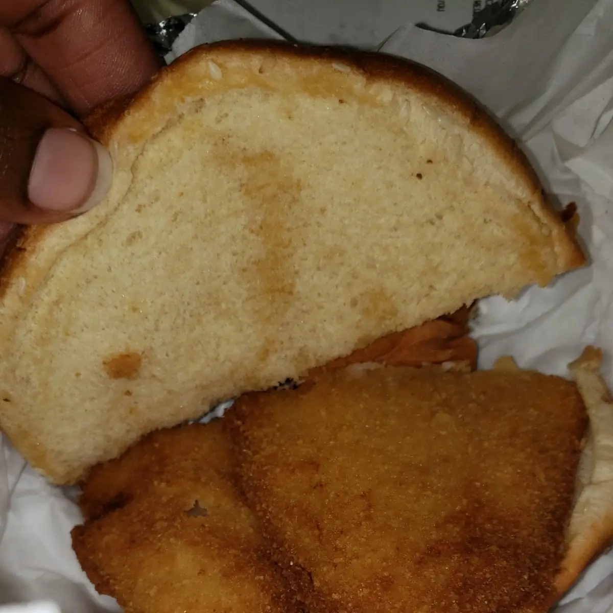 A Fish Sandwich