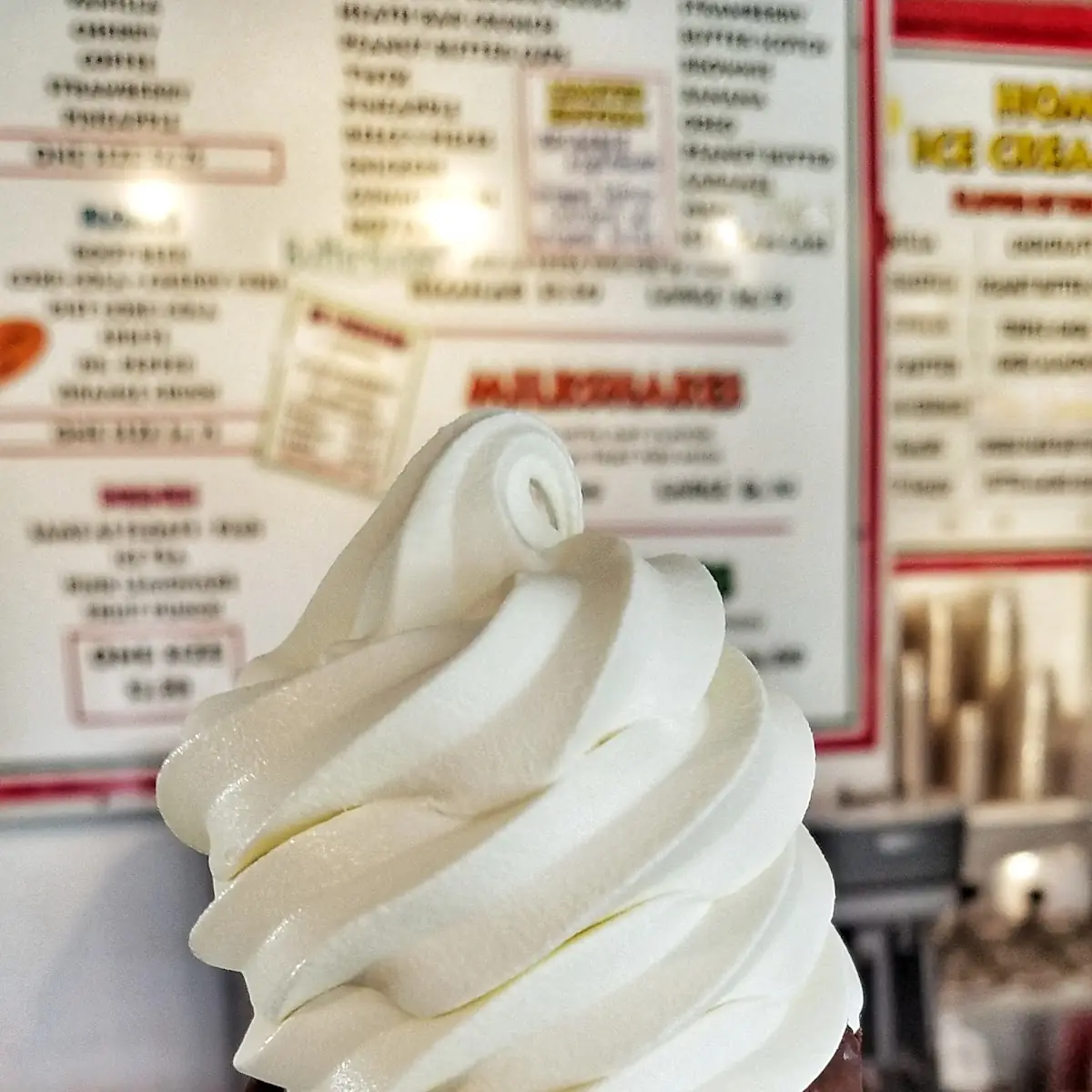 Soft Ice Cream Cone