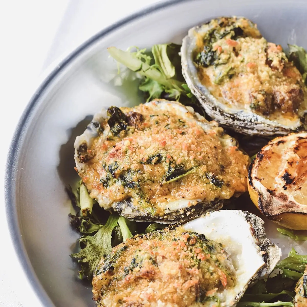 Oysters Rockefeller