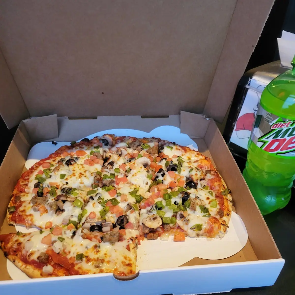 The Boss and a Mtn Dew
