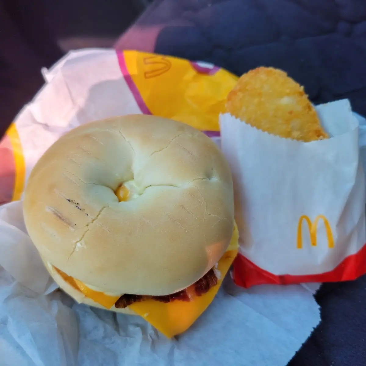 Bacon Egg Cheese Bagel