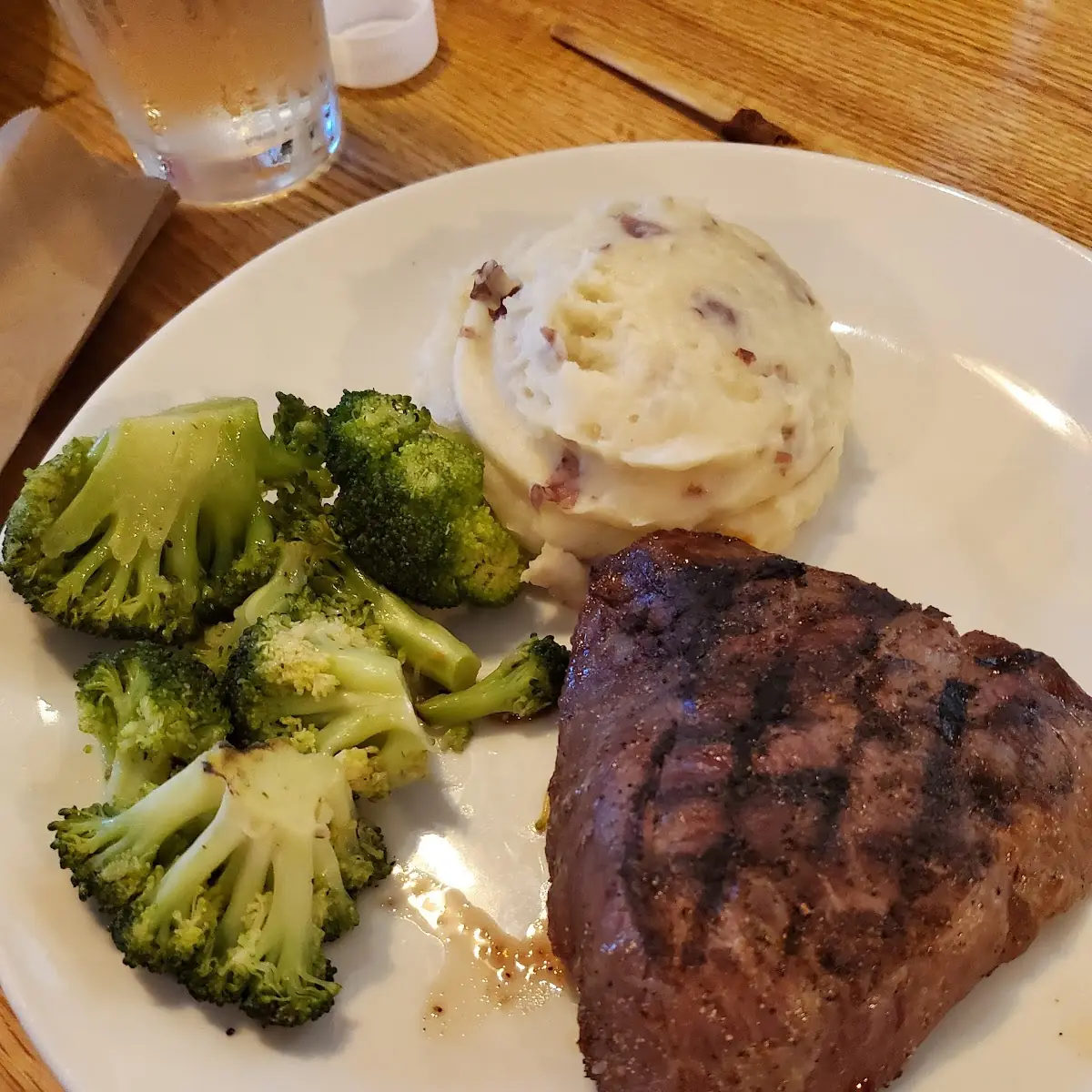 8oz Sirloin Medium Rare