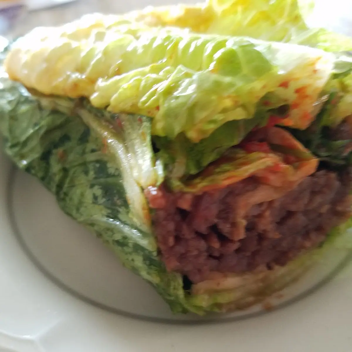Banh MI Wrapped in Lettuce