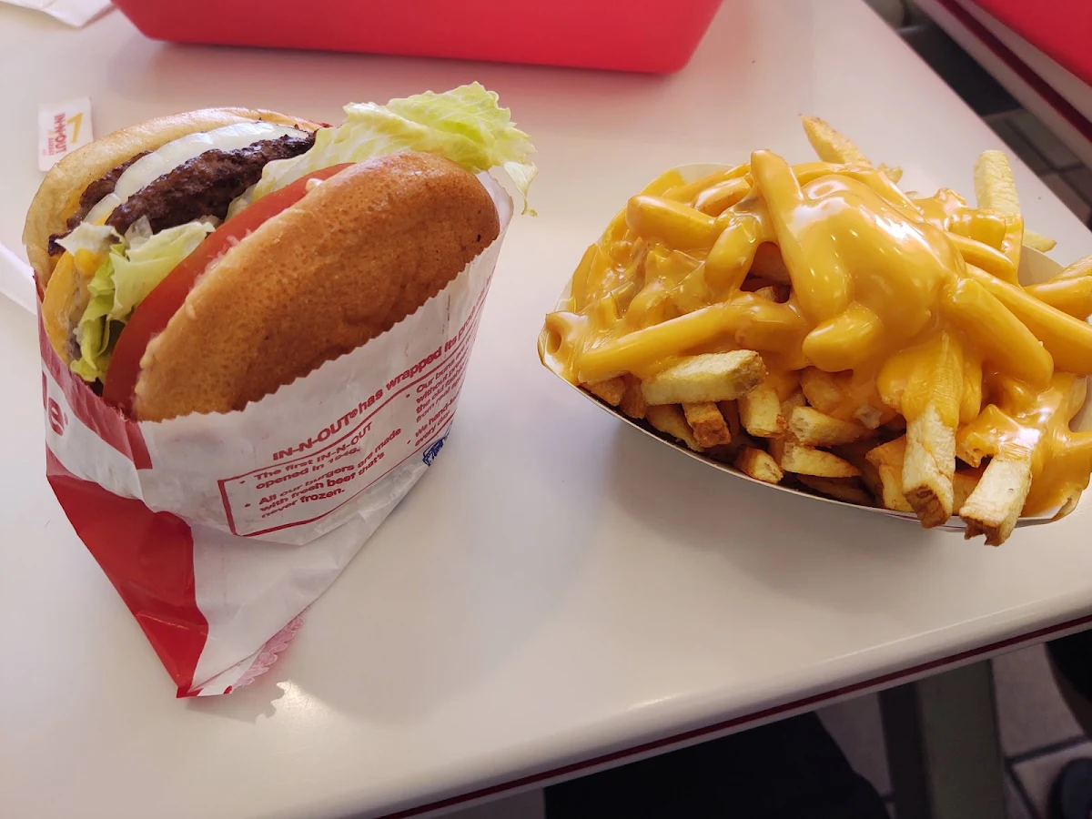 Double Double Cheeseburger Cheese Fries