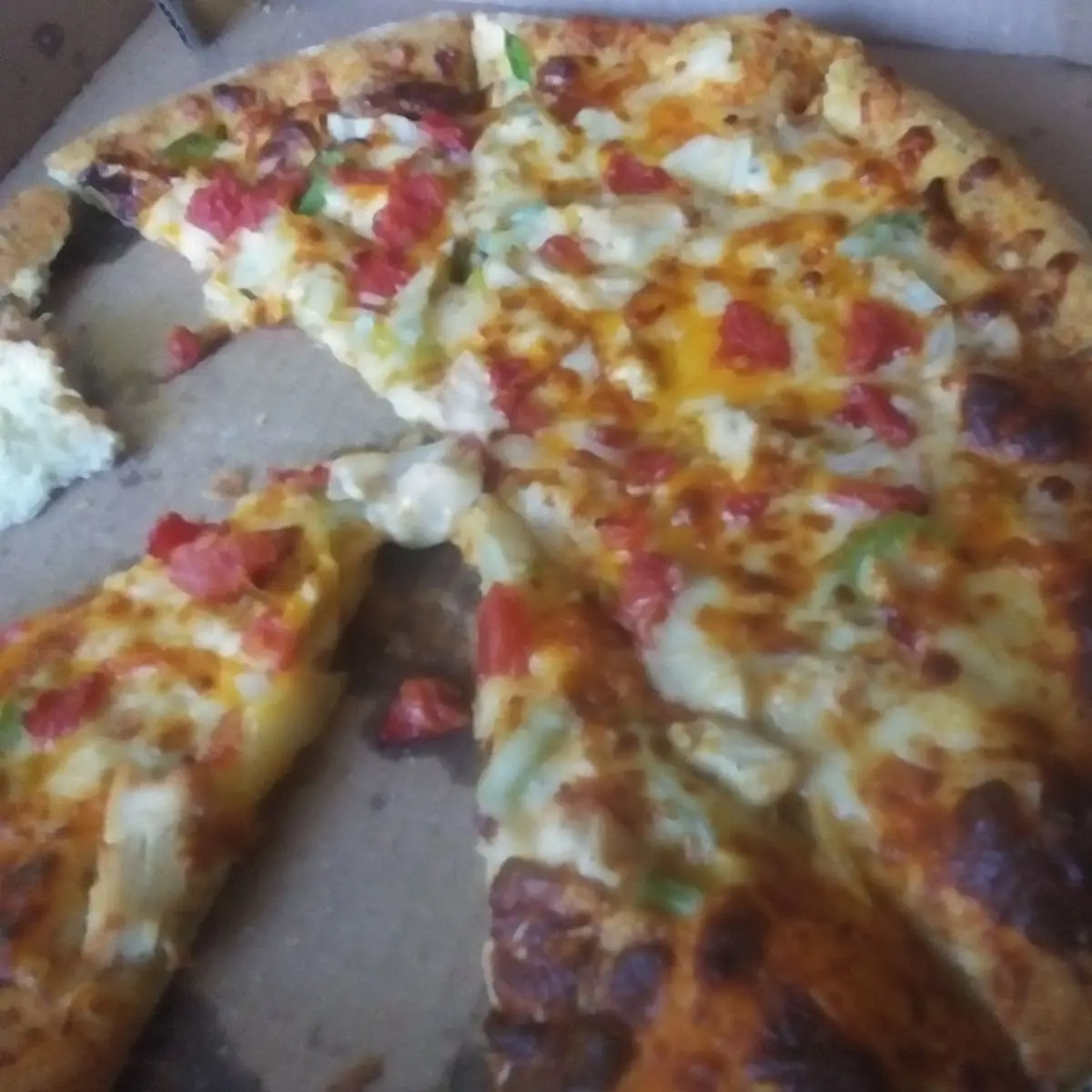 Chicken Taco Pizza with Hand Tossed Crust