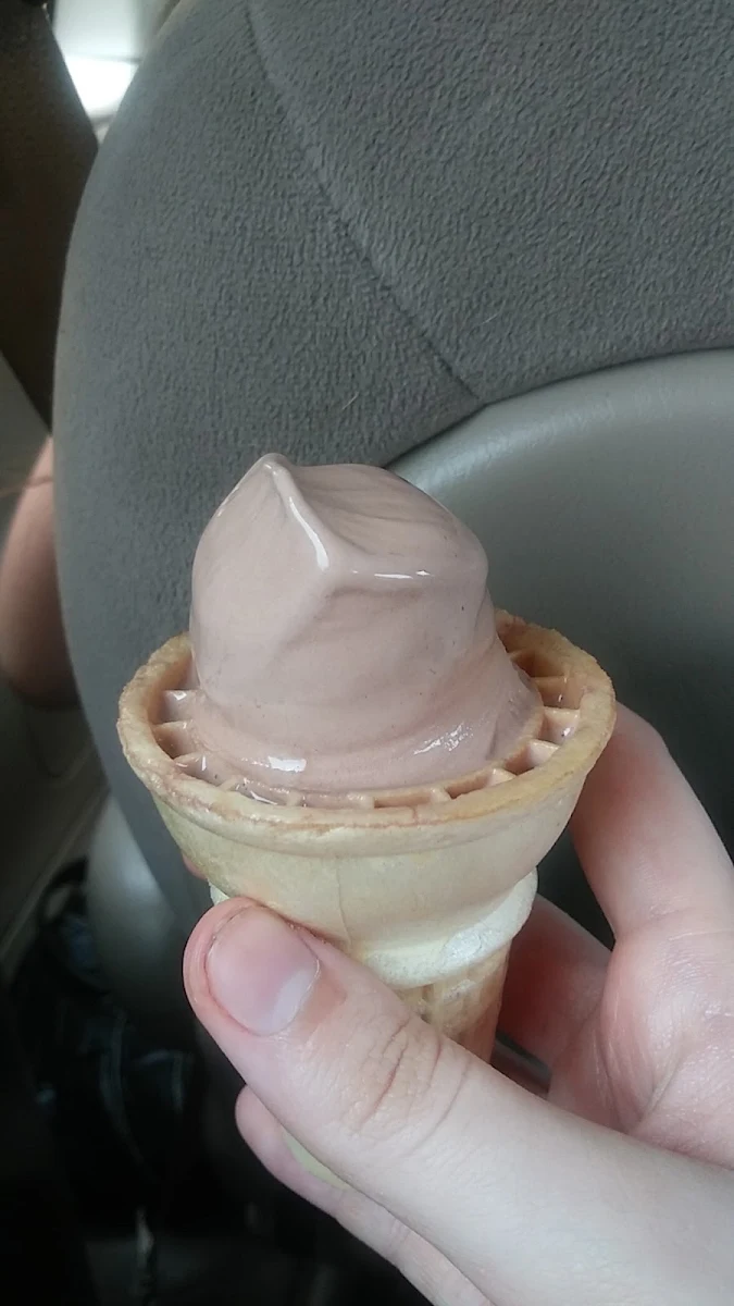 Chocolate Ice Cream Cone
