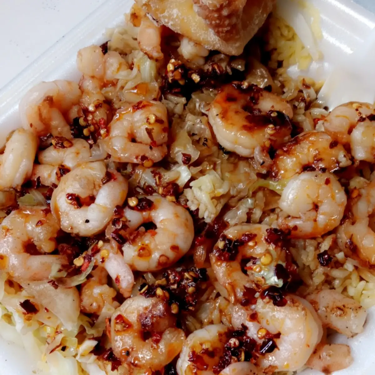 Bourbon Shrimp Fried Rice