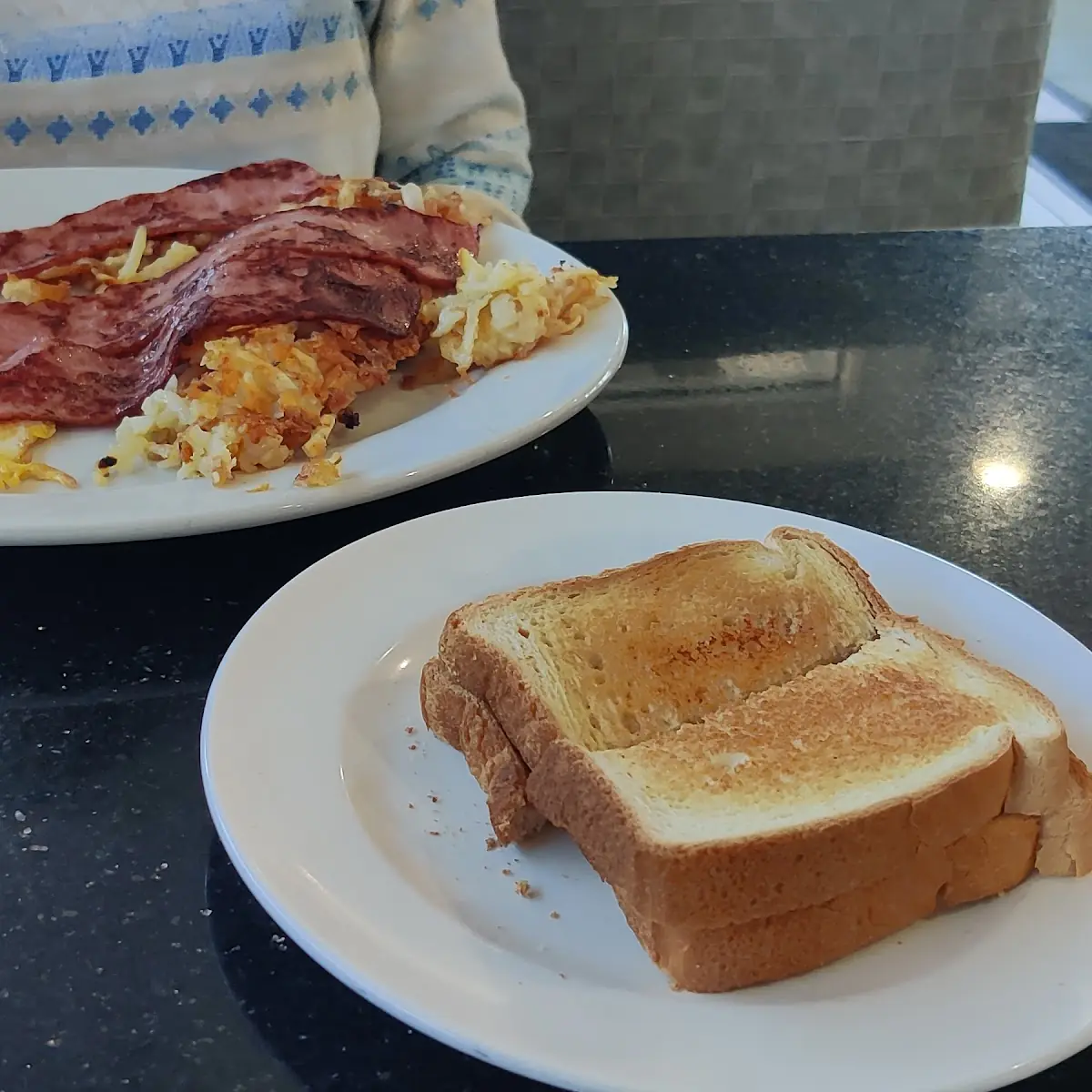 Eggs and Turkey Bacon
