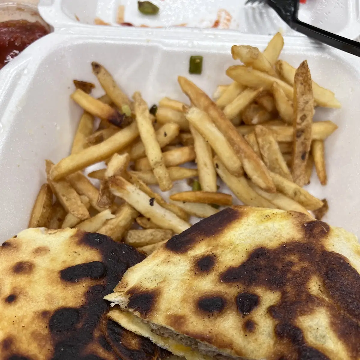 Steak Quesadilla Plate