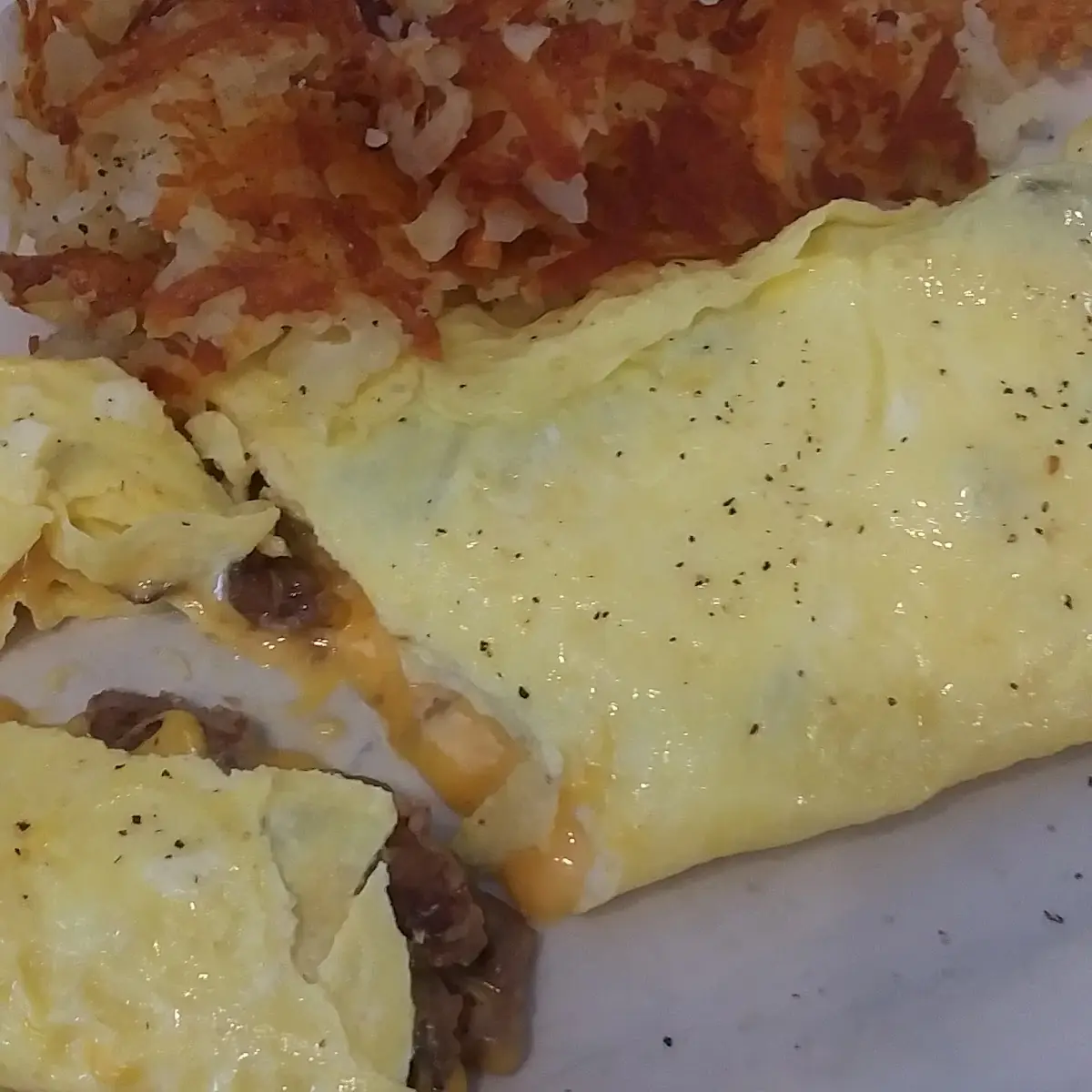 Steak & Cheese Omelet