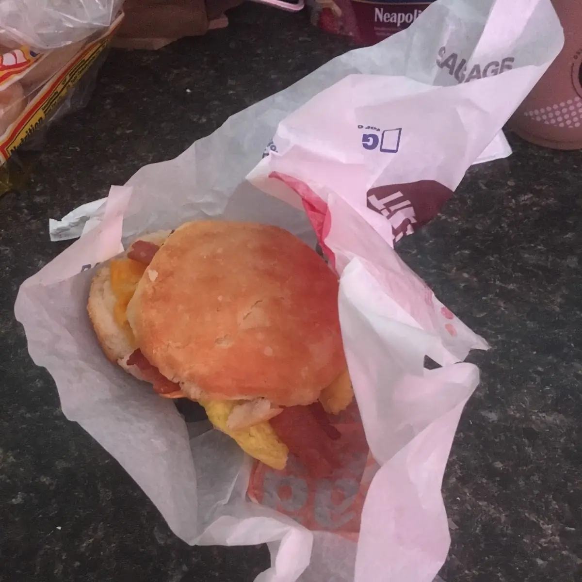 McDonald's Bacon Egg and Cheese Biscuit