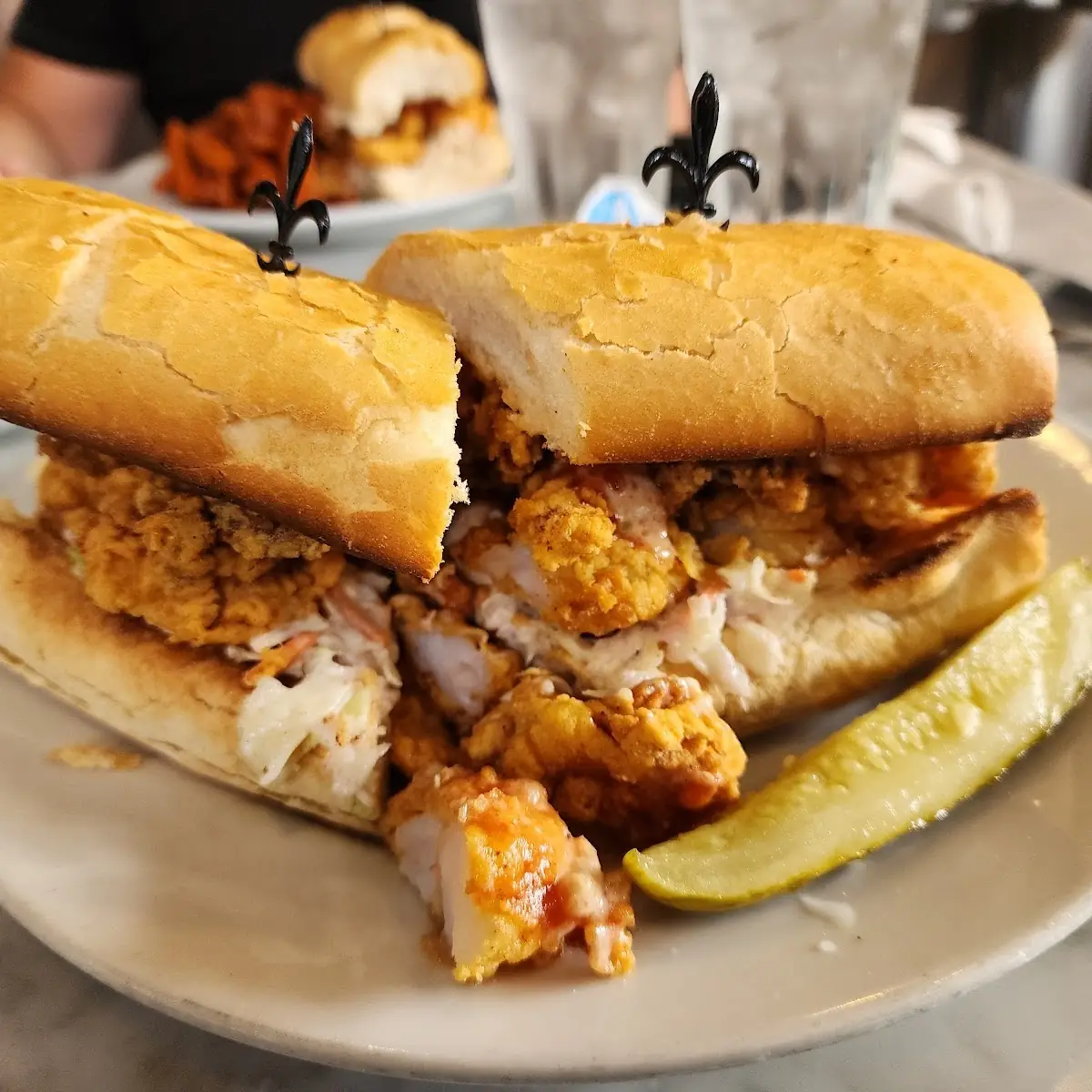 Fried Oyster Poor Boy