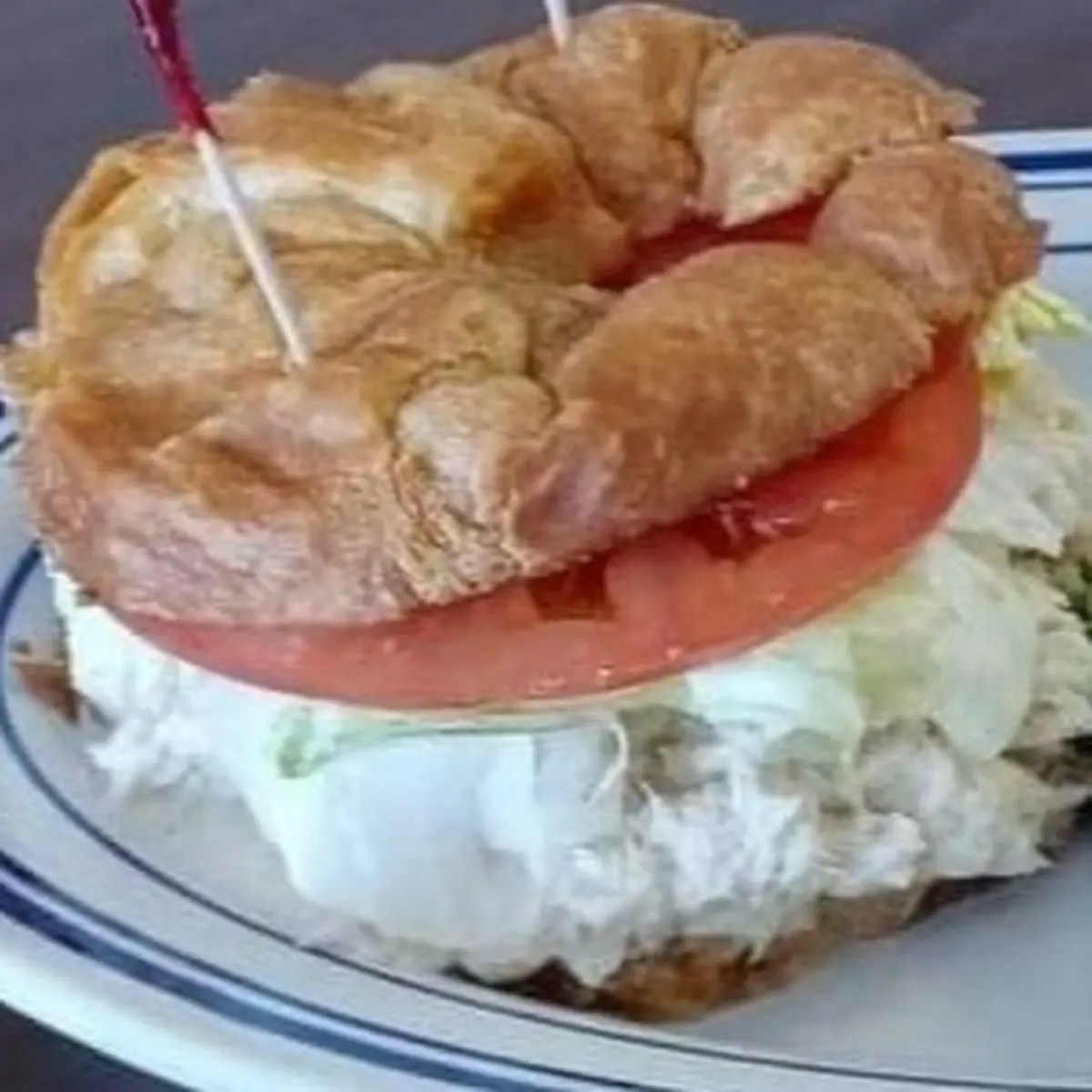 Chicken Salad Croissant Sandwich
