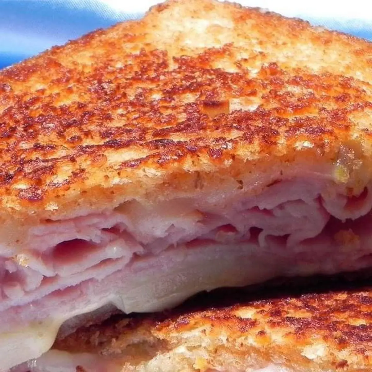 Grilled Ham and Cheese Sandwich