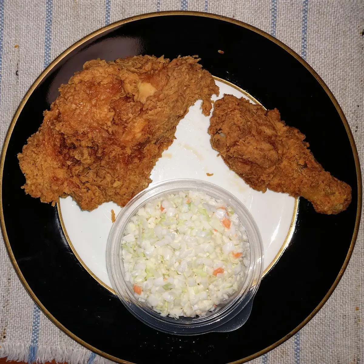 2-Piece Extra Crunchy Fried Chicken Dinner