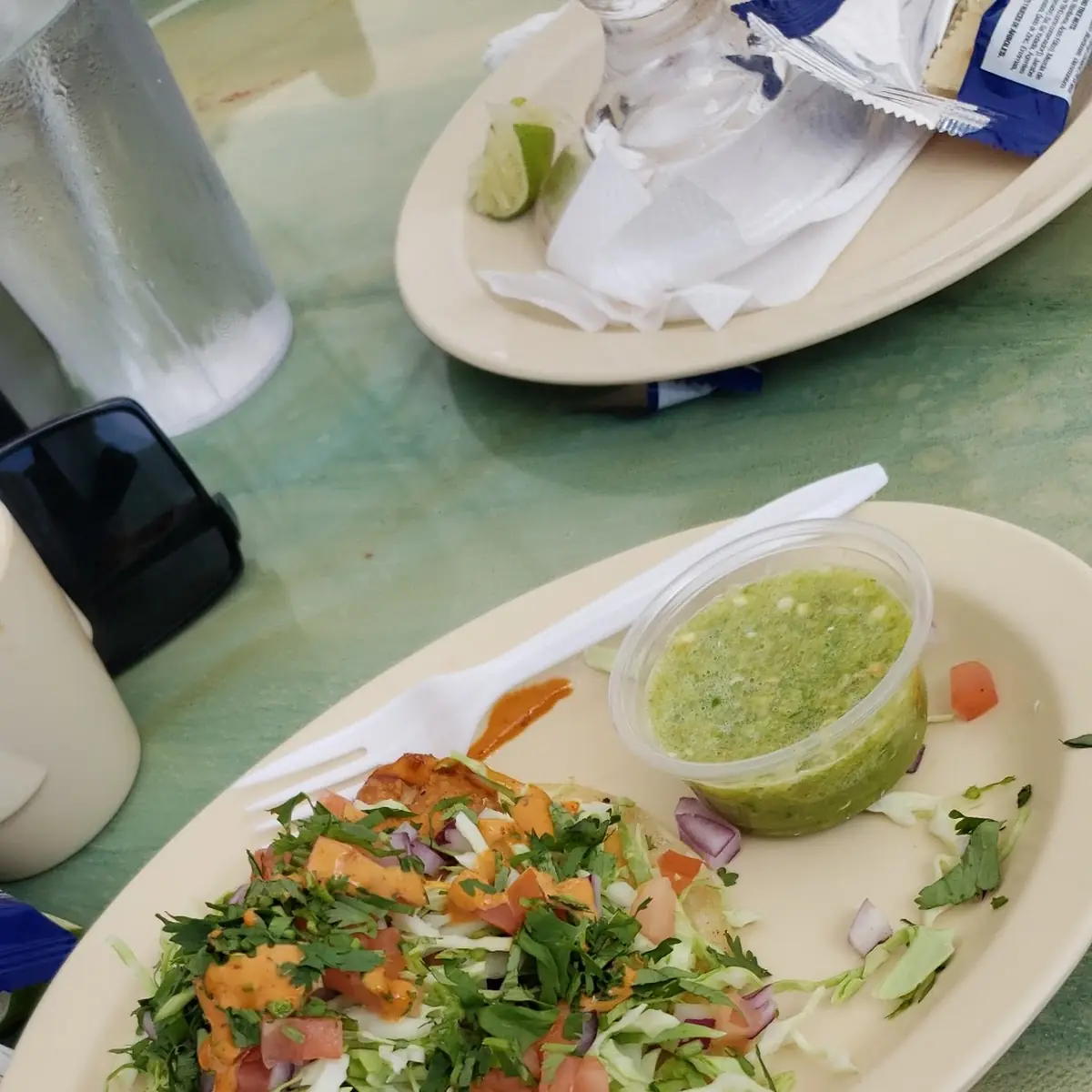 Taco De Pescado Empanizado