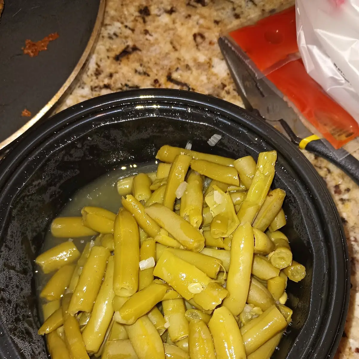String Beans That Look Like Somebody Ate Out of Them