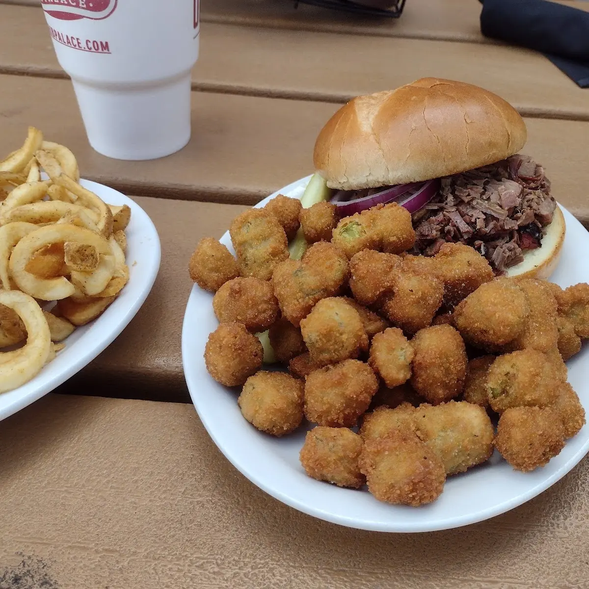 BBQ Sandwich Fried Okra