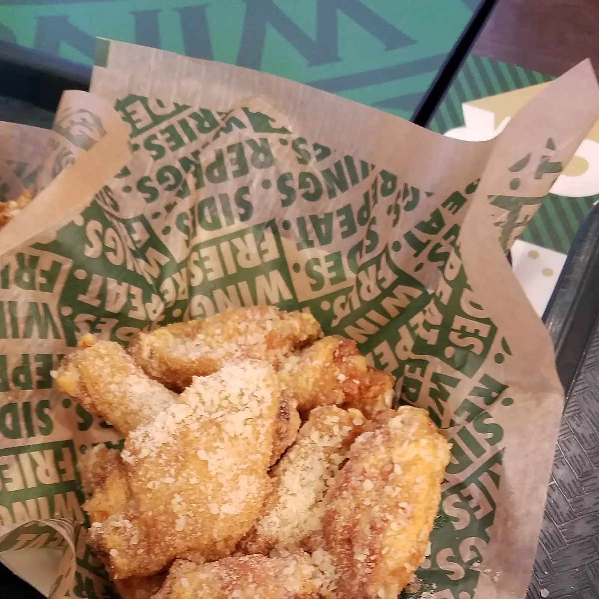 Garlic Parmesan Wings