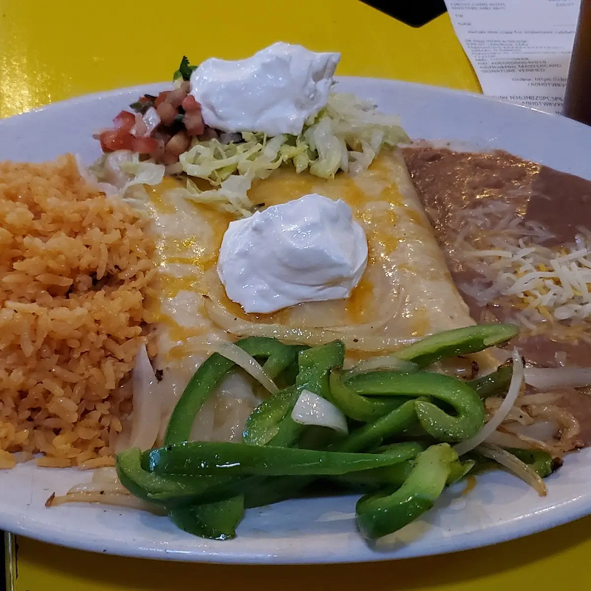 Flautas De Pollo Chicken Plate