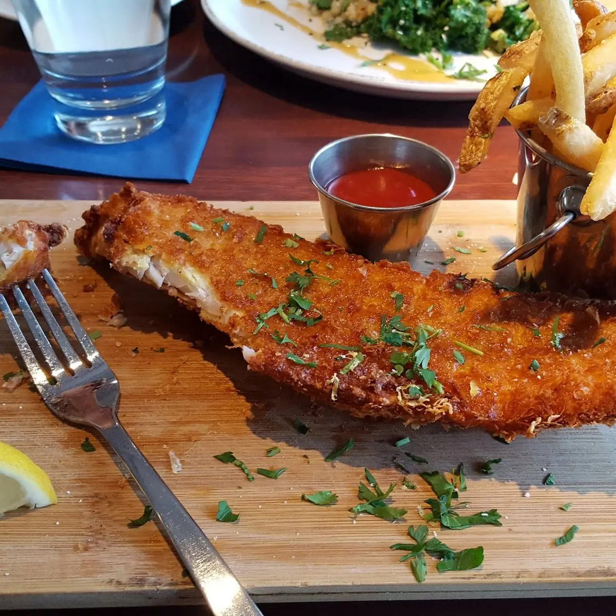 Cōv Walleye Fish & Chips Dinner Only