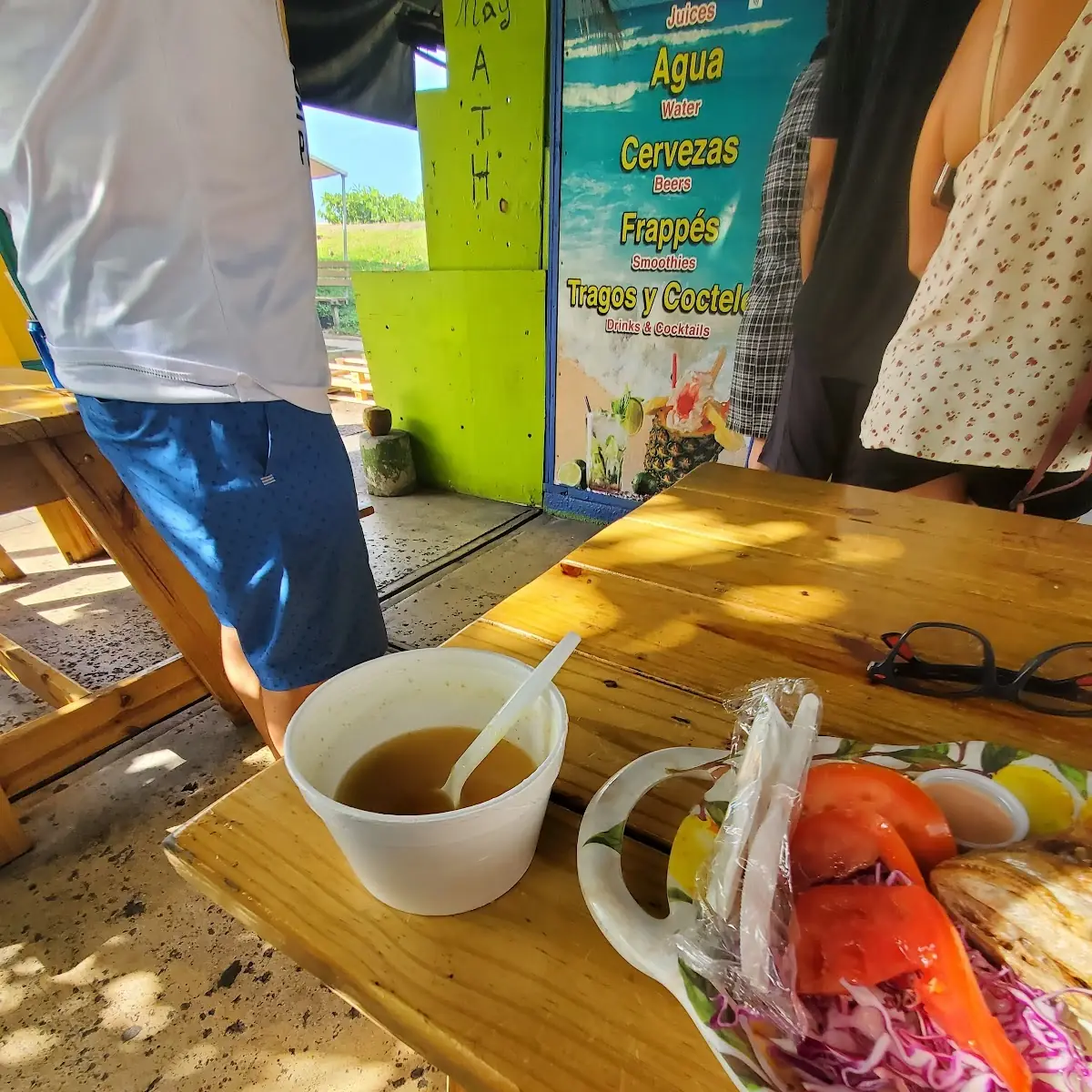 Fried Fish and Fish Soup