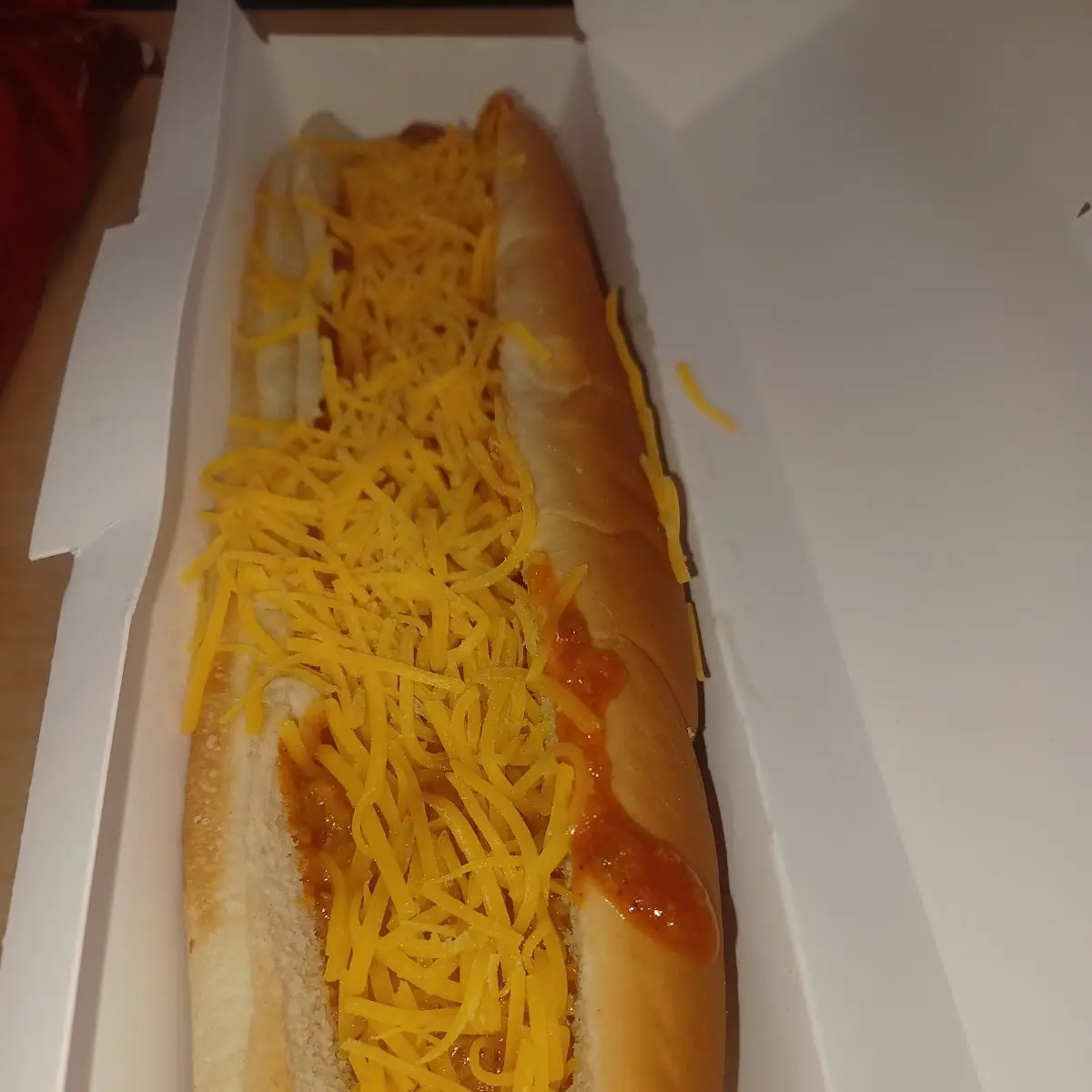 Foot Long Chili Cheese Dog