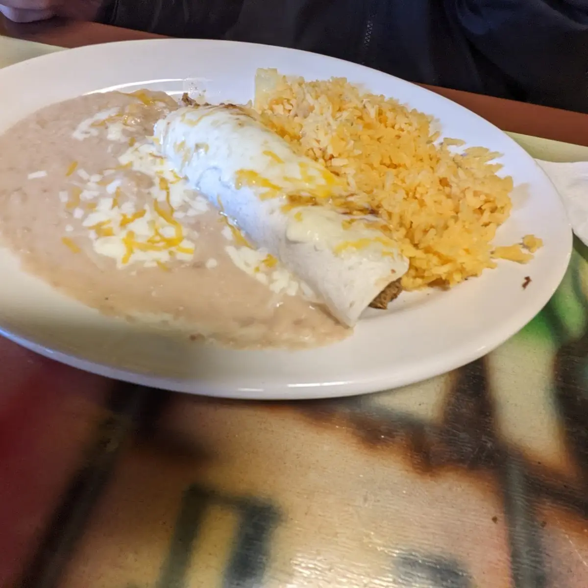 Beef or Chicken Burrito