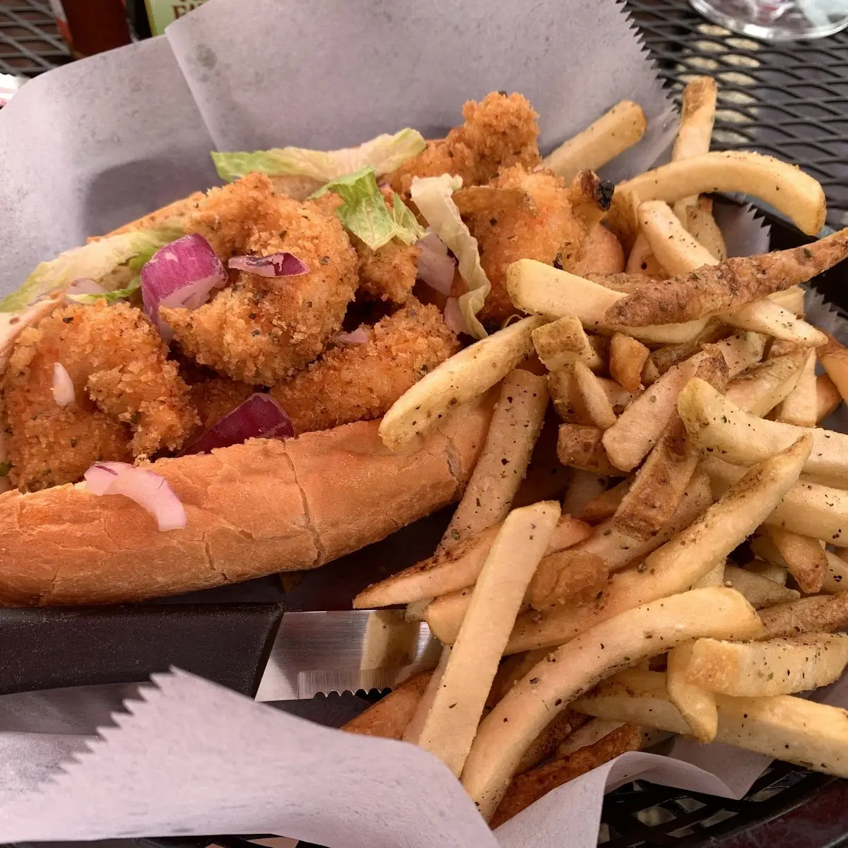Fried Shrimp PO’Boy