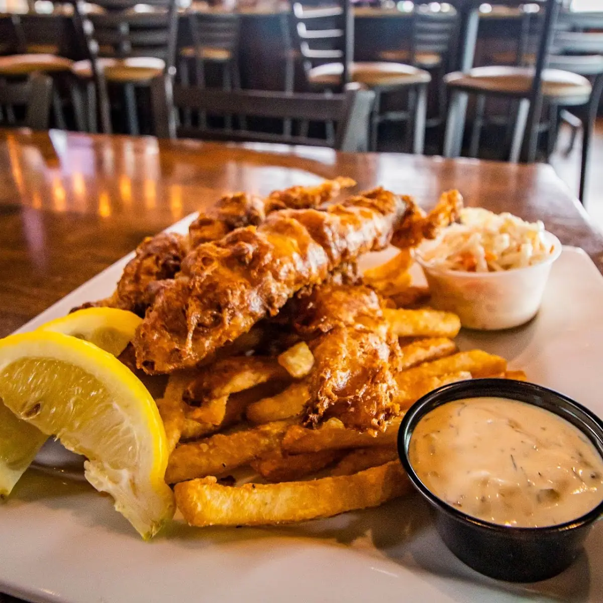 Ale Battered Fish & Chips