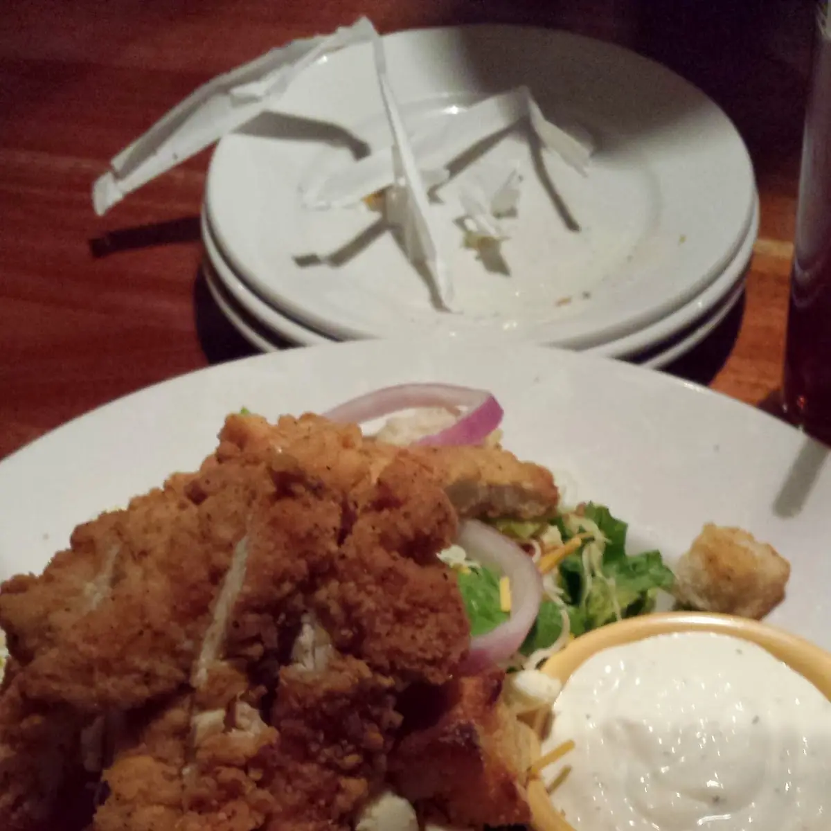 Perfect Chicken Tender Salad