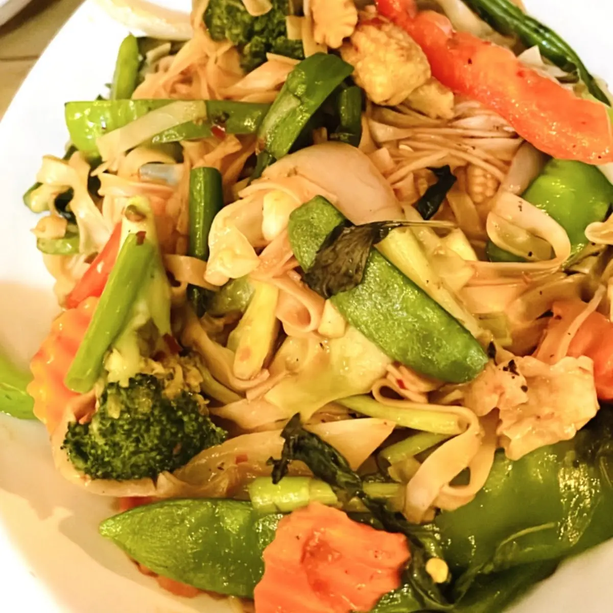 Pad-Kee-Mao Drunken Noodles