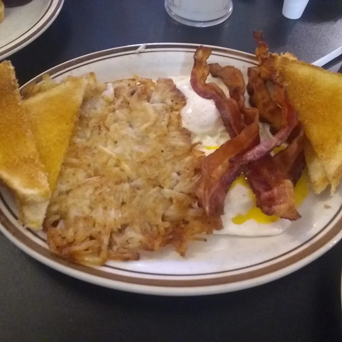 Bacon, Egg & Cheese on a Croissant